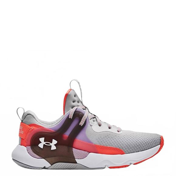 NEW UNDER ARMOUR women's hovr apex 3 halo training shoes in grey octane - Picture 1 of 4